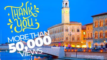 50.000 views One Day in Pisa 4K Teil 2 – 1