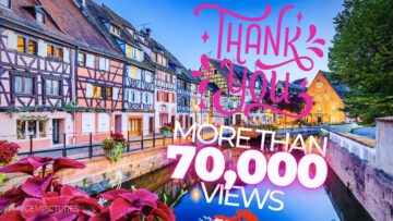 70.000 views One Day in Strasbourg 4K – 1